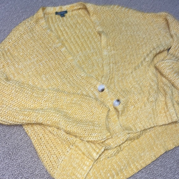 EUC Wild Fable Slouchy Gold Cardigan XS - Picture 2 of 13